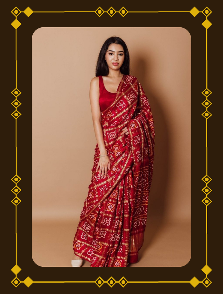 Bandhani Sarees