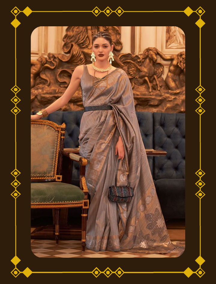 Tusser Silk Sarees