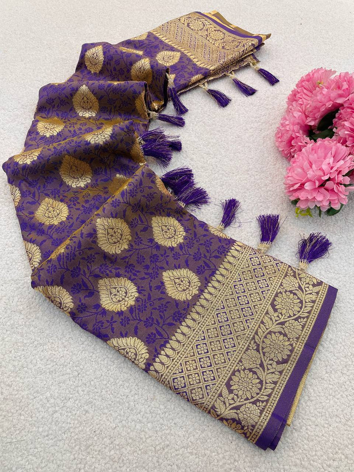 Banarasi Silk Rich Pallu Zari Weaving Sarees