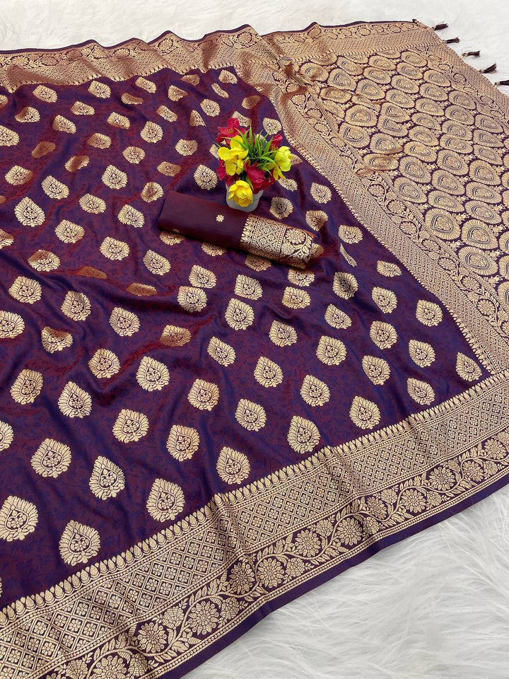 Banarasi Silk Rich Pallu Zari Weaving Sarees