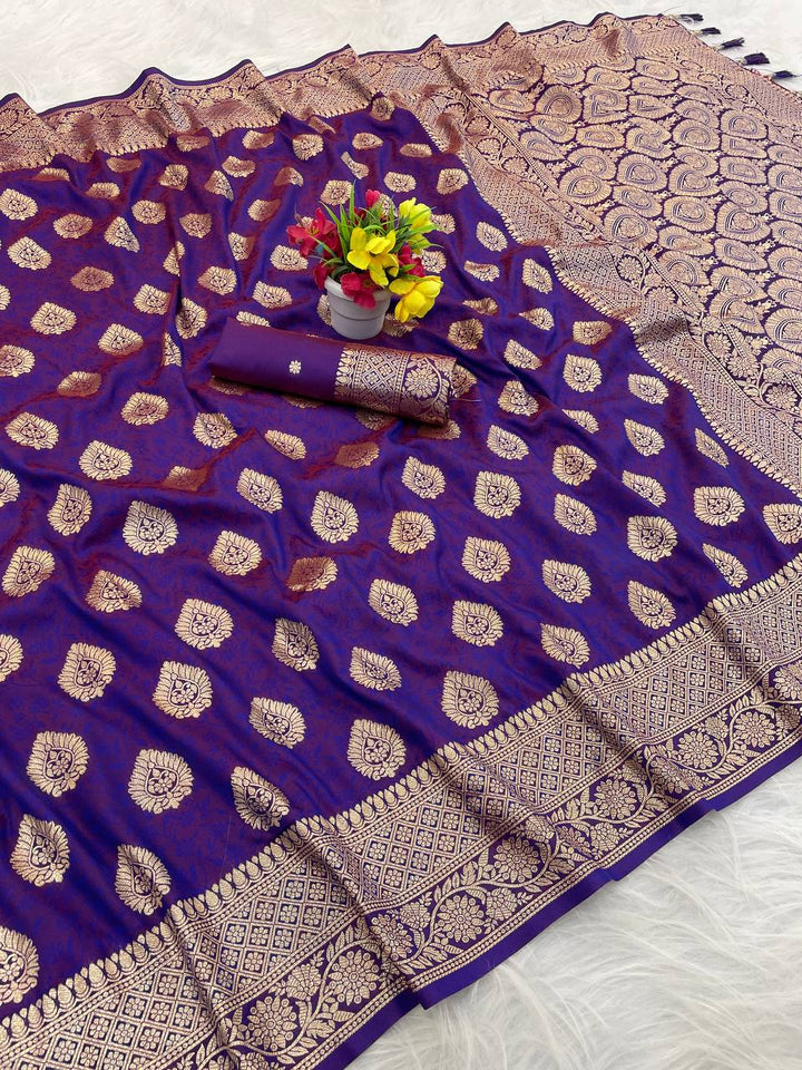 Banarasi Silk Rich Pallu Zari Weaving Sarees